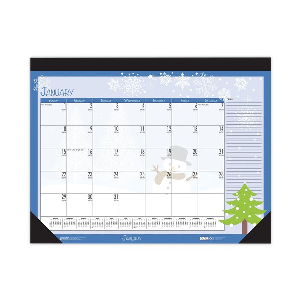 House Of Doolittle Earthscapes Seasonal Desk Pad Calendar, 18 1/2 x 13, 2020 1396